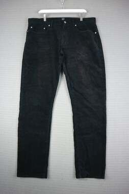 Gap Denim Men’s Black Faded Corduroy Pants size 36x32